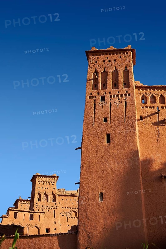 Mud buildings of the fortified Berber