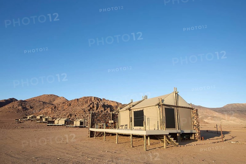 Luxury tents in the Namib Desert