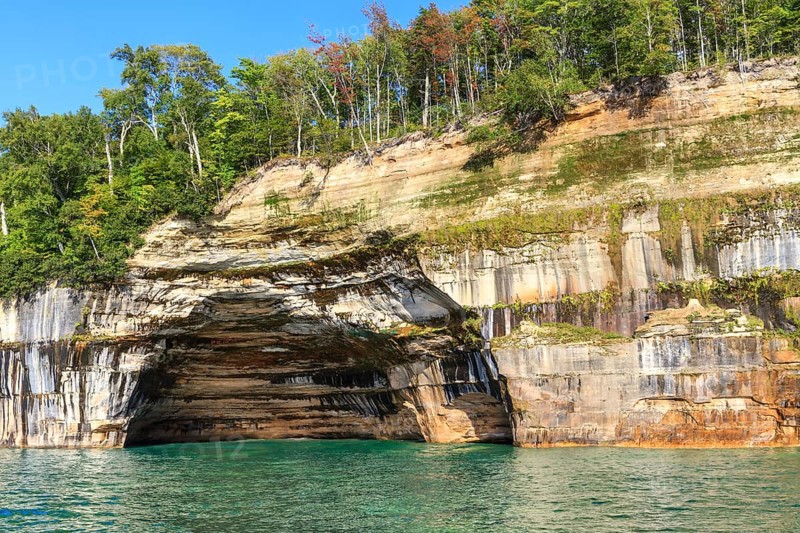 Sandstone cliffs
