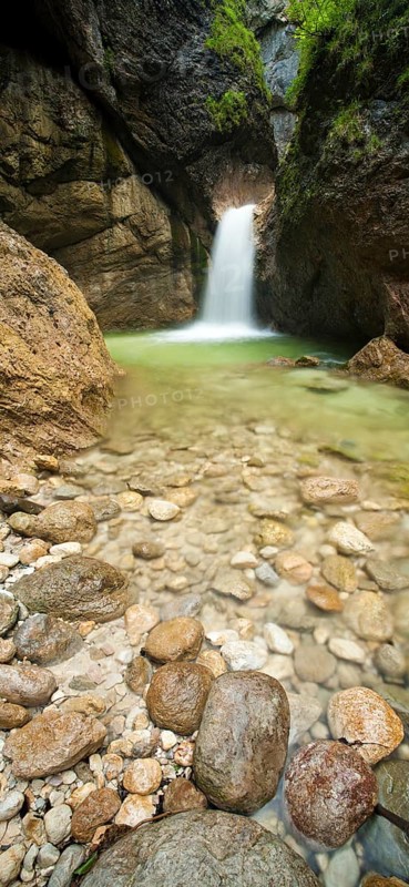 Waterfall of Almbach