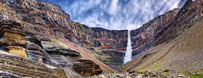 Waterfall Hengifoss