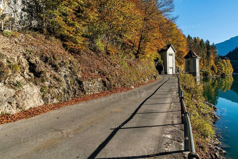 Praglpass with Klontalersee