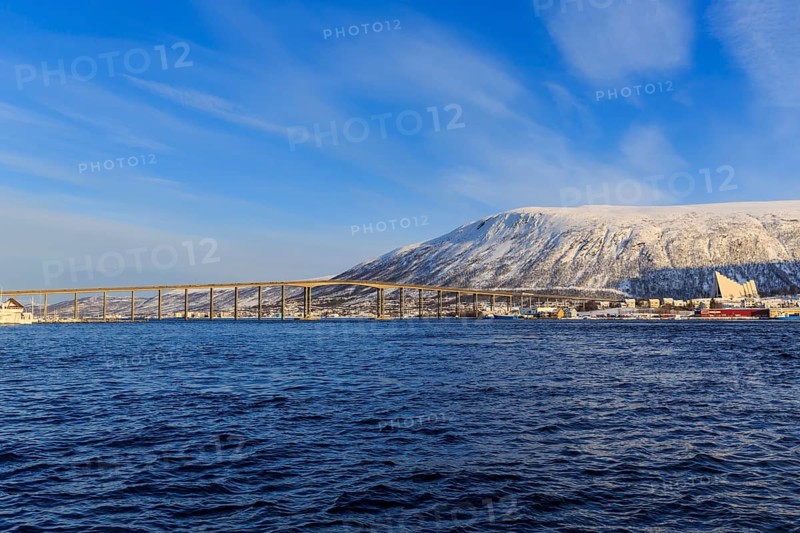 Tromso Bridge over Tromso Sound