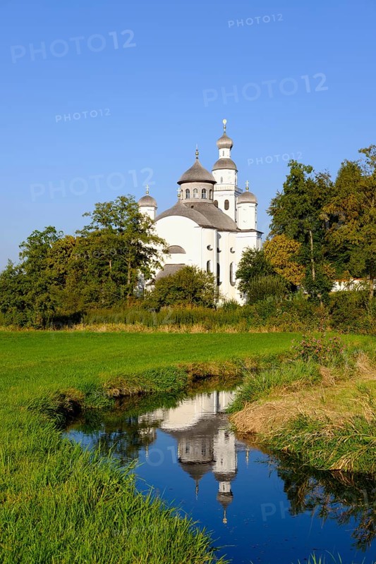 Pilgrimage church Maria Birnbaum and Bach Ecknach