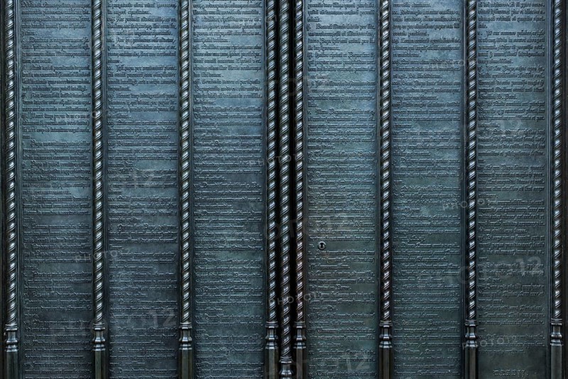 Theses door at the castle church