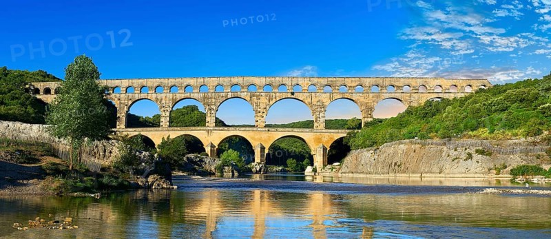 Roman aqueduct of the Pont du Gard