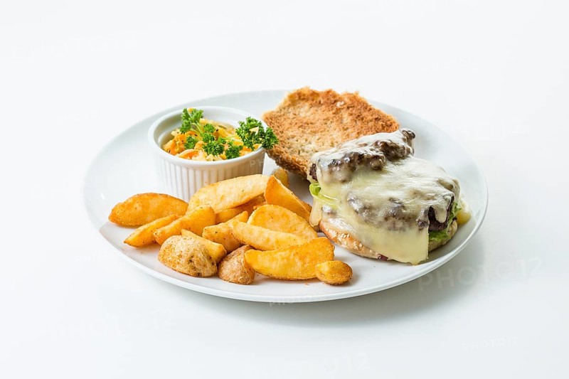 Beefburger with cheese