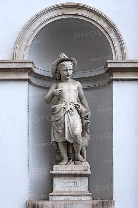 Marble statue