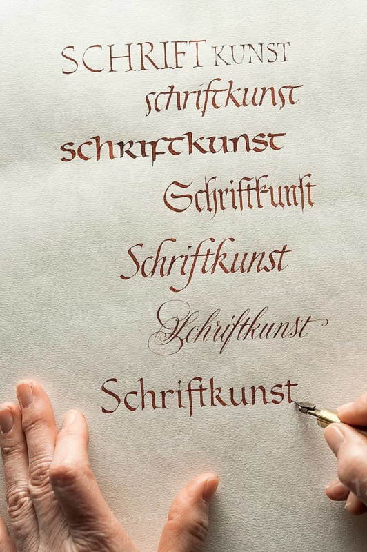 Calligraphy studio