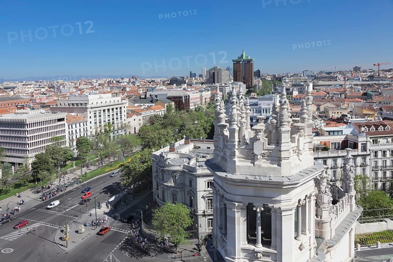 View from the Palacio de Comunicaciones