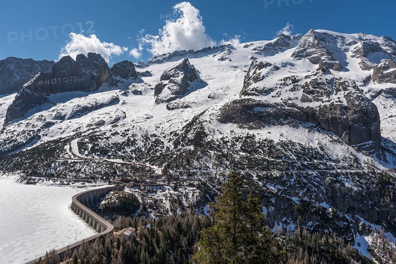 Mountain range Marmolada