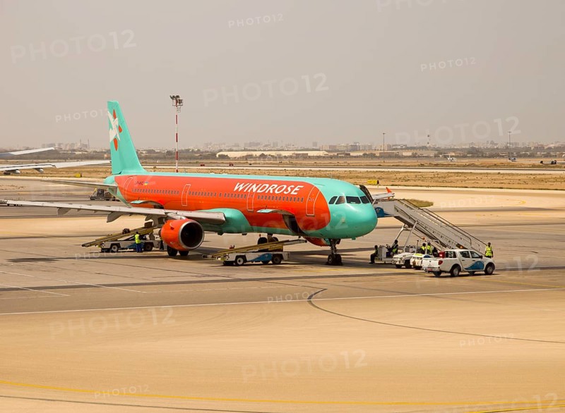 Windrose Airline Airbus 321 plane
