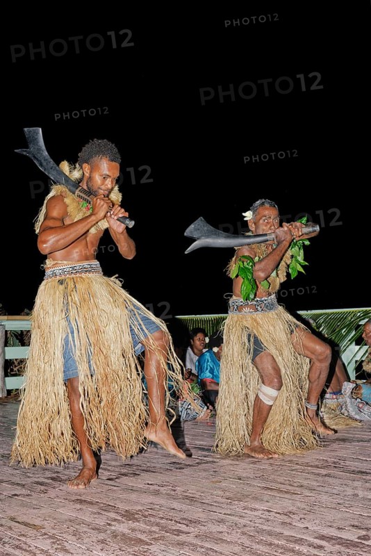 Dancing men at Kava ceremony