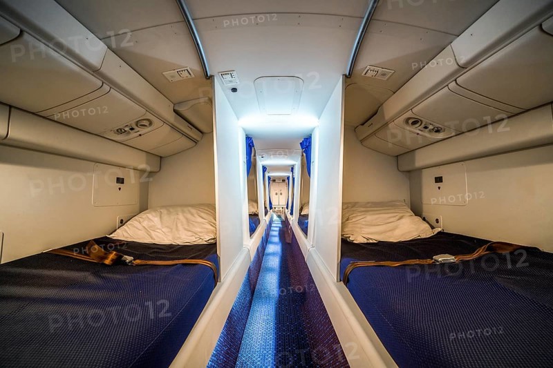 Luxury cabin for airplane crew