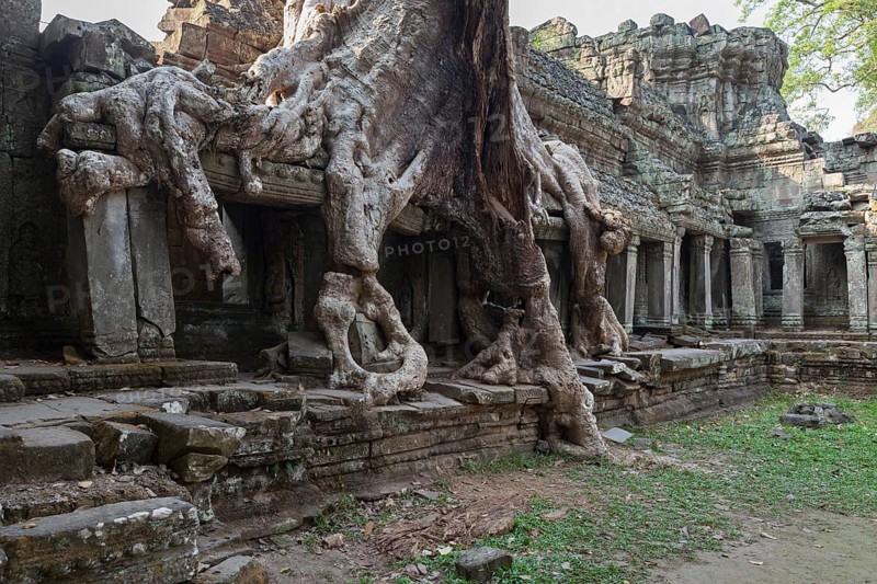 Prasat Preah Khan temple ruins