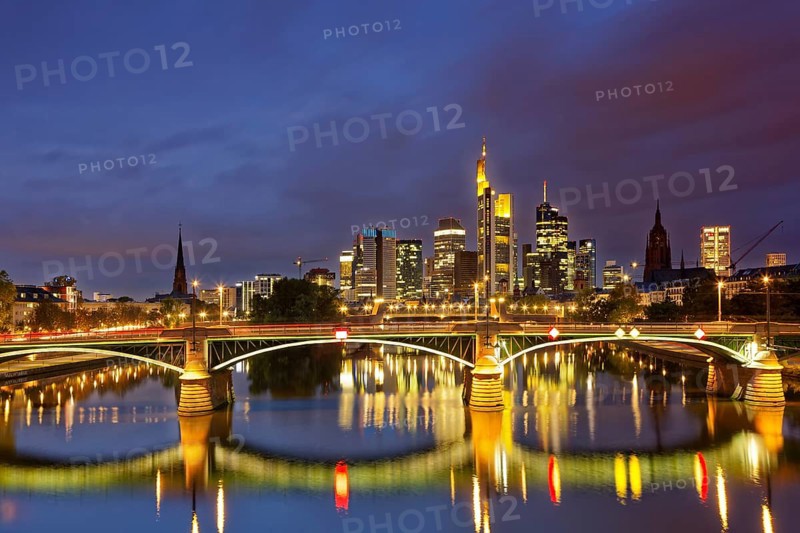 Skyline at dusk
