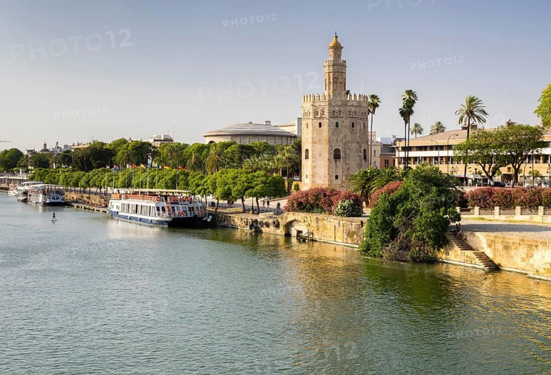 Torre del Oro on the waterfront of the Rio Guadalquivir