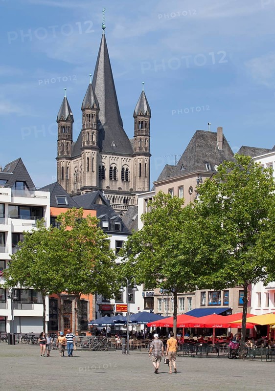 Gabled houses at Heumarkt