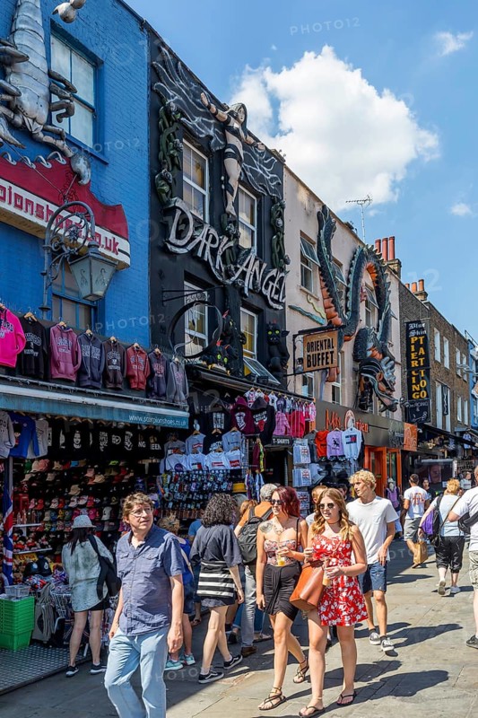 Shops on Camden High Street