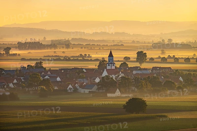 Birkhausen at Wallerstein in the morning light