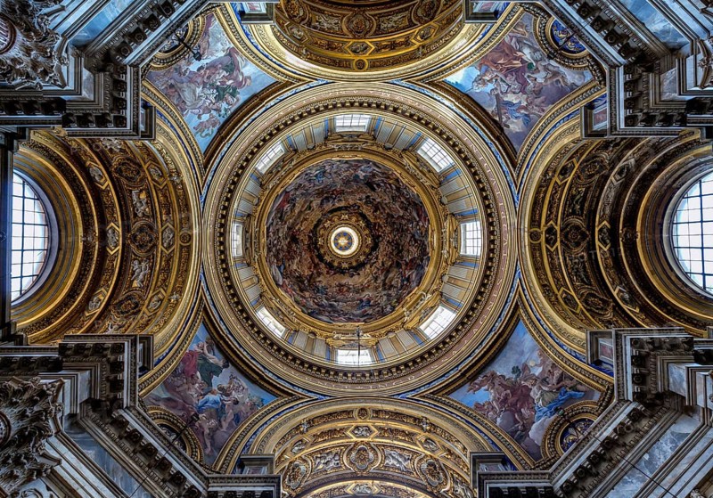 Ceiling of Sant'Agnese in Agone
