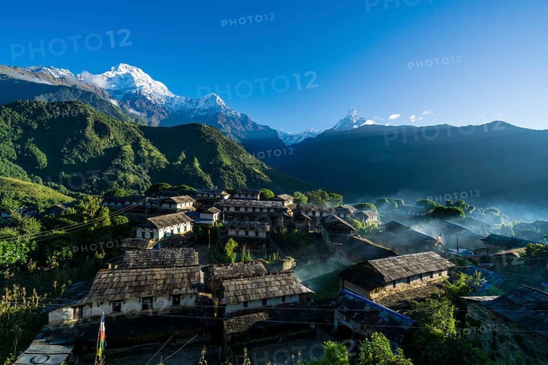 View on the village