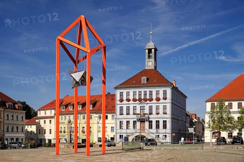 Town hall on the market place Altmarkt