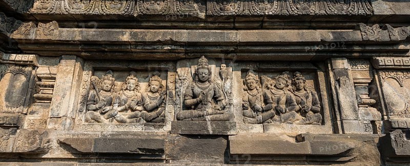 Relief at Prambanan temple