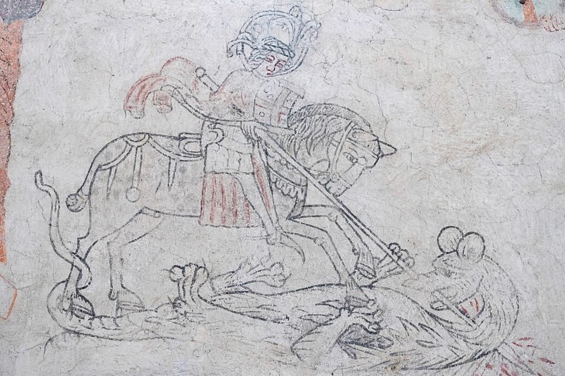 St. George with the Dragon