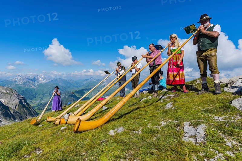 Mountain mass on the Hochrappenkopf