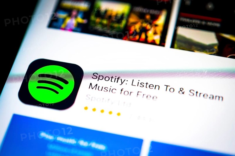 Spotifiy app in the Apple App Store