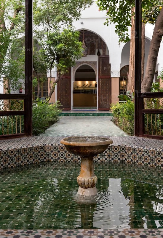 Courtyard at Dar Si Said Museum