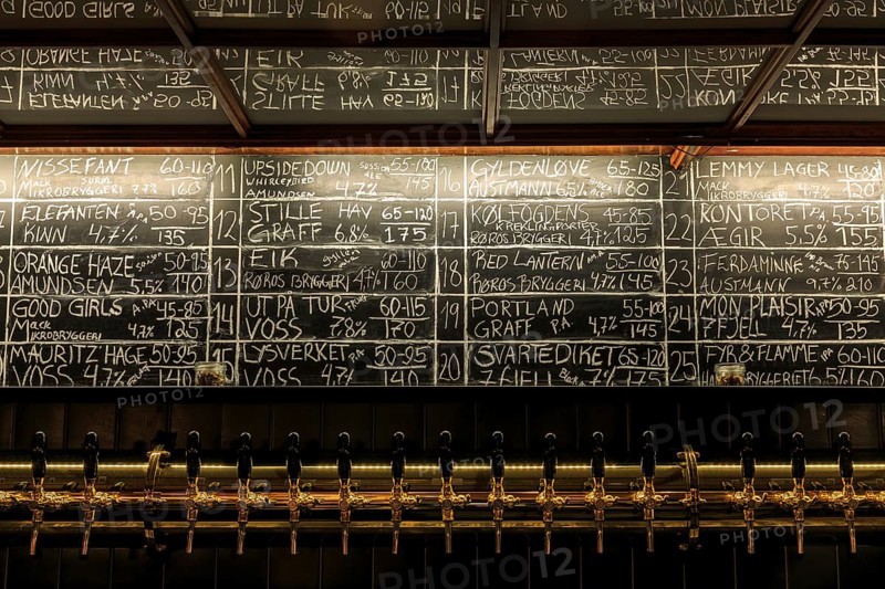 Tap and price list
