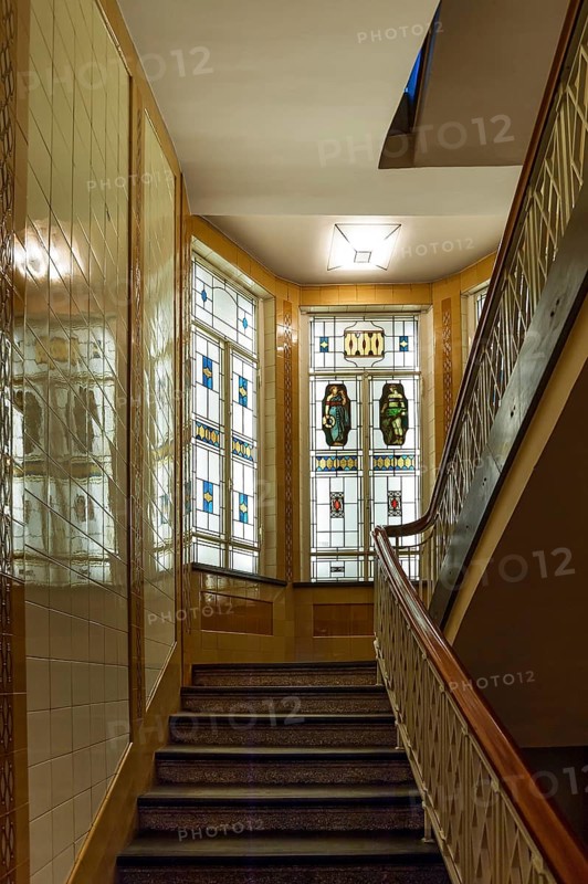 Art nouveau staircase