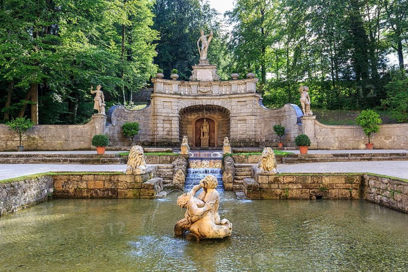 Hellbrunn fountains