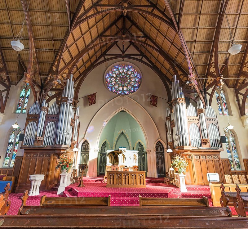 Interior view