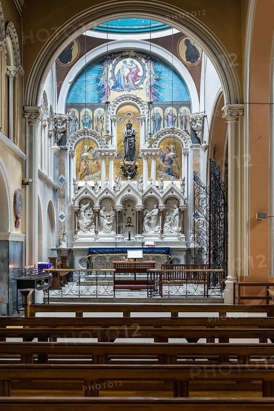 Black Madonna in the shrine of Our Lady of Dublin