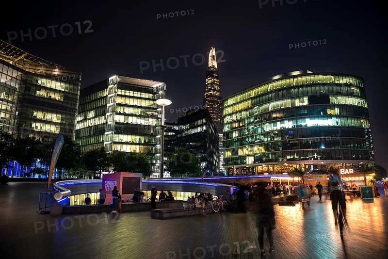 Waterfront at night