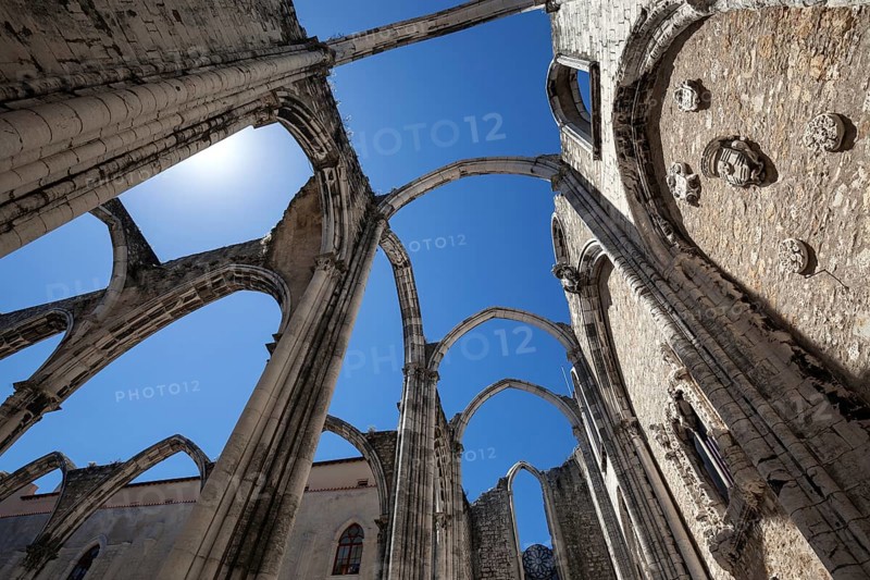 Ruins of the monastery church of the former convent of the Carmelite order