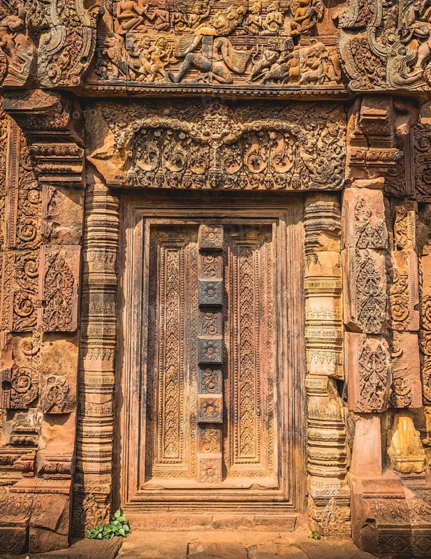 Sandstone entrance gate