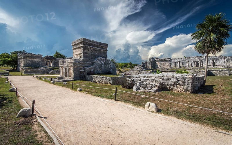 Ancient Mayan ruin