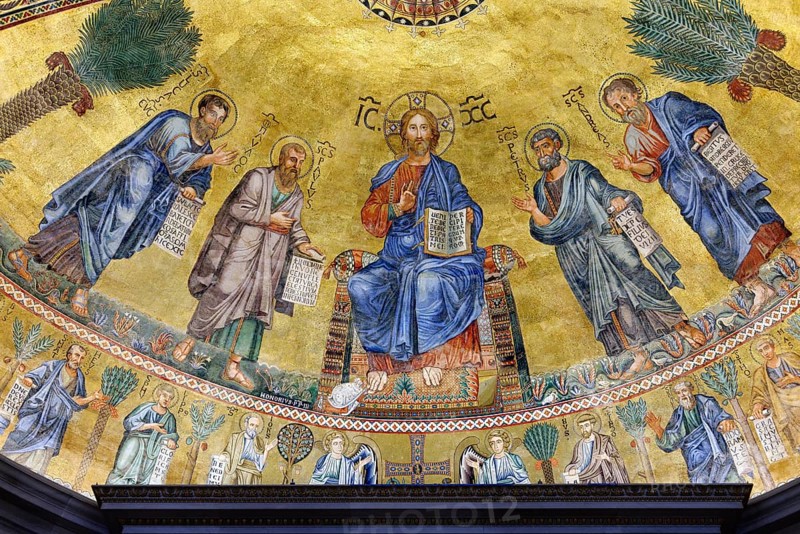 Mosaic in apse