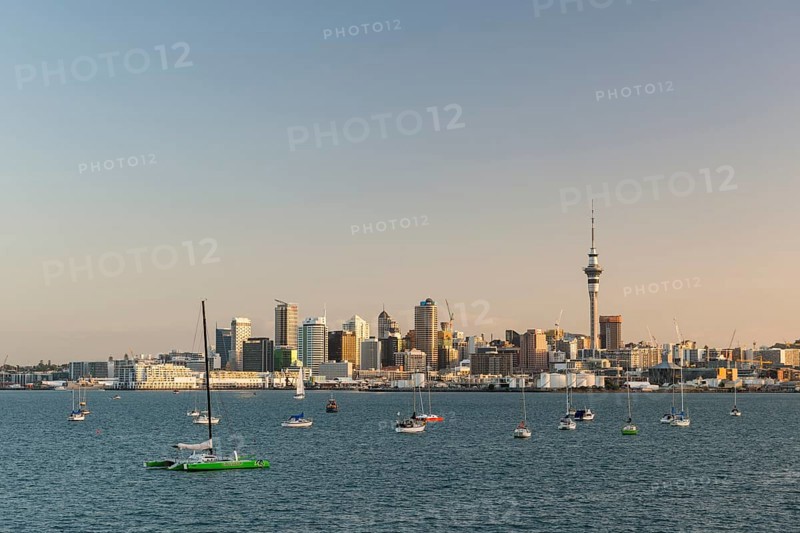 Auckland skyline with Sky Tower
