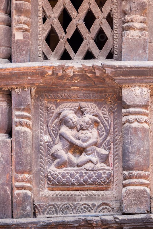Erotic display at Dattatreya Temple