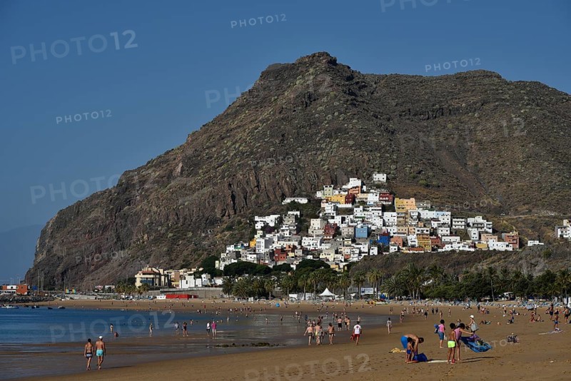 Tourists on the beach