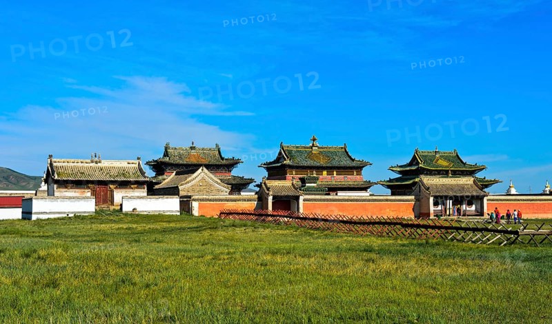 Temple at the monastery Erdene Zuu