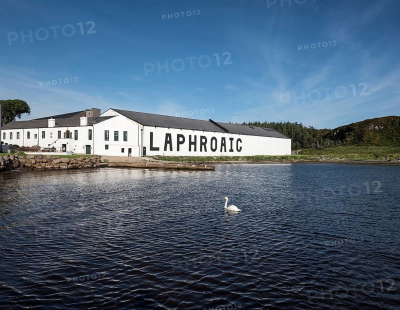Laphroaig whiskey distillery