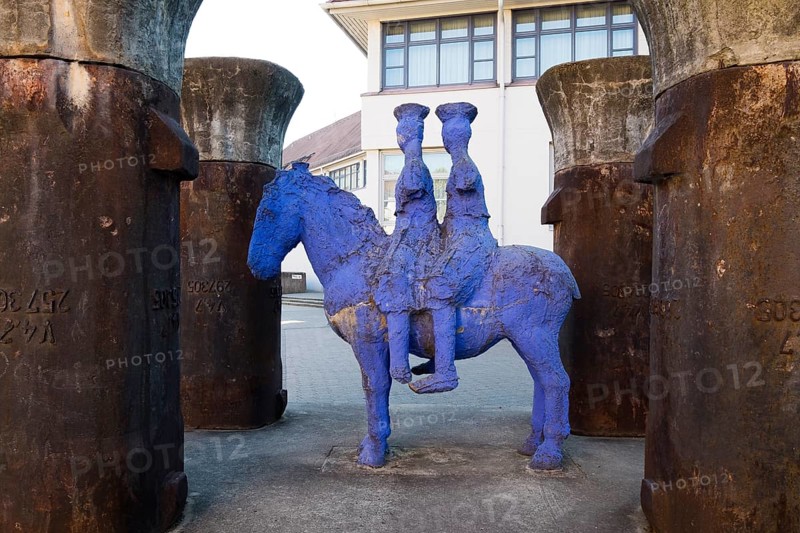 Sculpture Blauer Reiter by Johannes Bruns
