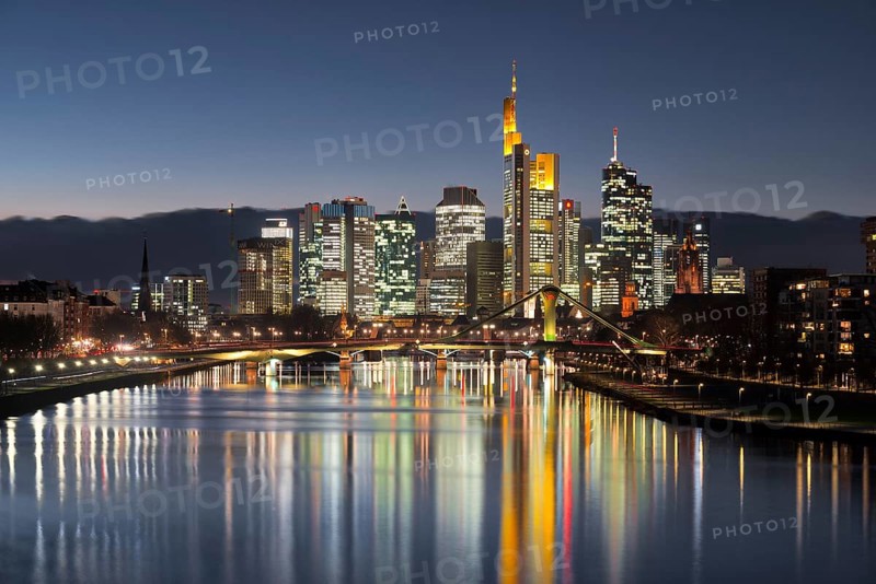 Skyline at dusk