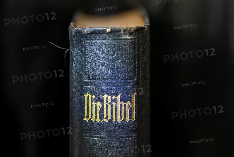 Spine of an old Bible